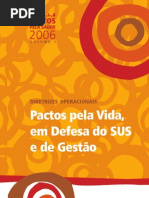 PACTO PELA VIDA EM DEFESA DO SUS E DE GESTÃO