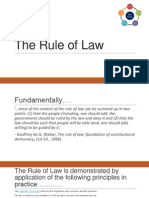 The Rule of Law