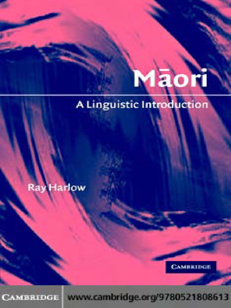 Maori - A Linguistic Introduction | PDF | Polynesia | Linguistics