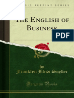 The English of Business 1000037383