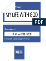 My Life With God: Denn Mark M. Tapon