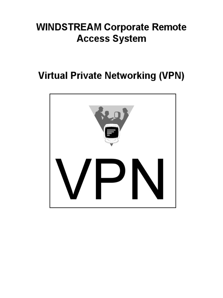 Windstream Corpras Vpn Virtual Private Network Computer Network