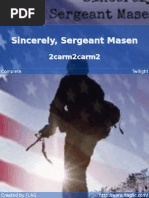 2carm2carm2 - Sincerely, Sergeant Masen