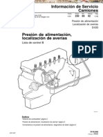 Manual de Averias en Presion de Alimentacion en Camiones Volvo