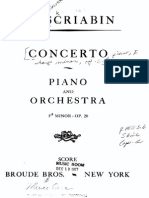 Scriabin Piano Concerto 2