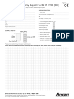 Design Sheet - Masonry Support To BS EN 1993 (EC3) : 100mm 102mm