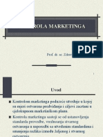 Organizacija I Provedba Marketinga