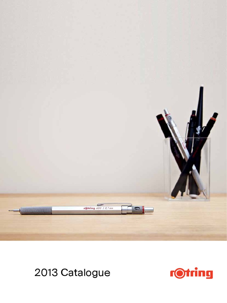 rOtring 2013 Creative Tools Catalogue | PDF | Pencil | Pen