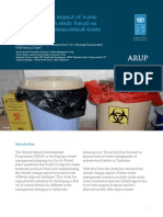 Climate change impact of waste management - A study based on Tajikistan’s pharmaceutical waste management