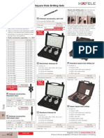 Holesaw Drills and Kits, Square Hole Drilling Sets: Holesaw Accessories, Pilot Drill Holesaw Drill