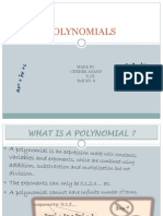 Polynomials Intro