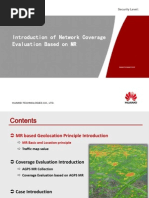 UMTS Introduction of Network Coverage Evaluation Based On MR0309