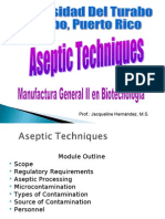 Aseptic Techniques MFG II