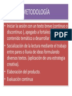 METODOLOGÍA