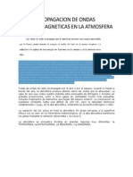 Propagacion de Ondas Electromagneticas en La Atmosfera