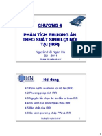 C4-Phan Tich Phuong An Theo Suat Sinh Loi Noi Tai IRR 13032011