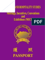 Meeting, Incentive, Convention and Exhibition (MICE)