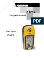 Manual Do Usuário-GPS ETREX