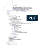 El Lenguaje de Consulta Estructurado o SQL