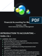 Financial Accounting For Managers