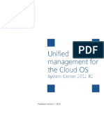 System Center 2012 R2 Overview White Paper