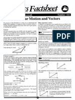 Circular Motion and Vectors