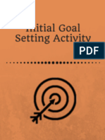 Initial Goal Setting Activity