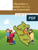 Los Derechos de Propiedad Sobre Las Tierras Comunales