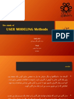 User Modeling Methods
