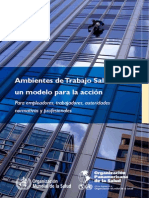 Ambientes de Trabajo Saludables