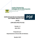 OM DDS PDS FO 03 Especificacion Requerimientos