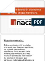 Sonda para Fereccion Electronica de Fugas en Geomembrana Fasdasd