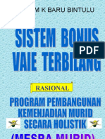 Sistem Bonus Vaie Terbilang