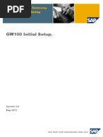 GW100 WTS Initial Setup