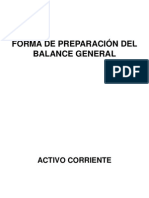 Forma Preparacion Balance General - Estados Financieros - Ucci