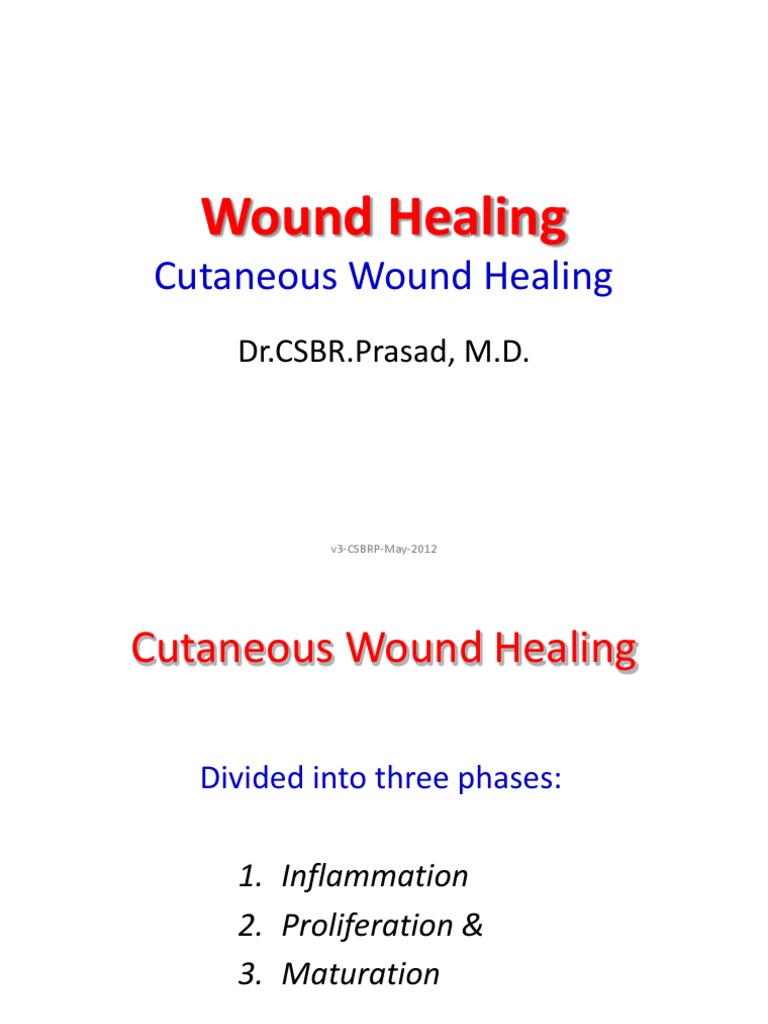 Phases and Factors in Wound Healing | PDF | Wound Healing | Healing