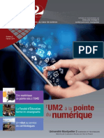 UM2, Le Magazine Universitaire 'Au Cœur de Science' n8