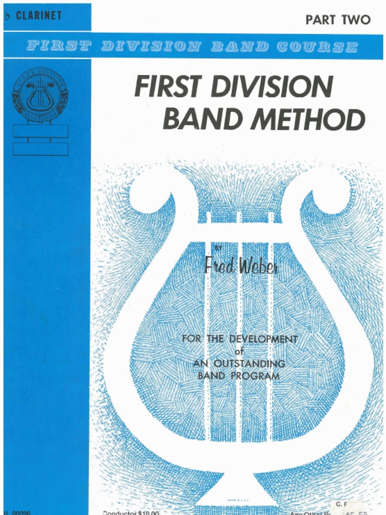 Clarinet - Frank Weber - First Division Band Method PDF | PDF
