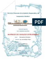 Matrices Analisis Estrategicos de Cpn s.a.c