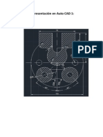 Representación en Auto CAD 2