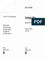 School of Chess Excellence 3 Strategic Play Mark Dvoretsky