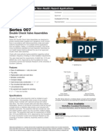 Watts 007 Double Check Valve Assemblies