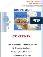 How To Make SoyMilk