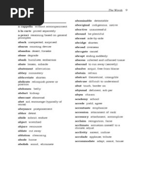 4000 vocabulary