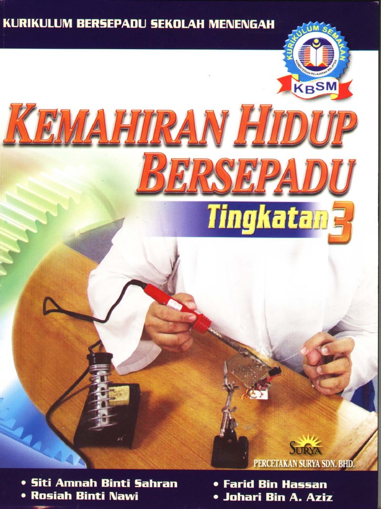 Kemahiran Hidup Bersepadu Tingkatan 3