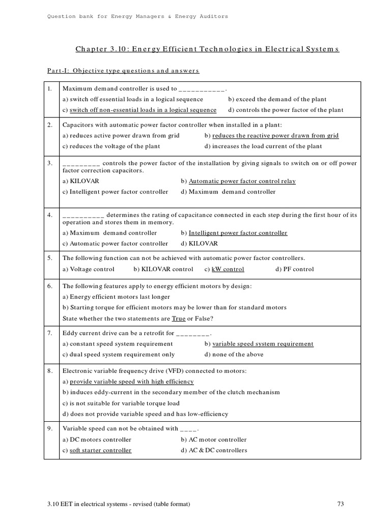 Energy Efficient Electrical Technologies | PDF | Compact Fluorescent ...