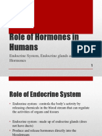 Role of Hormones in Humans