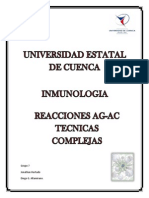 Informe de Reacciones Ag-Ac Técnicas Complejas