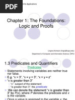 Chapter 1: The Foundations: Logic and Proofs: Discrete Mathematics and Its Applications