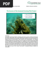 GVI Fiji Achievement Report March 2014 - Yasawas - The Seaweed Farm Success